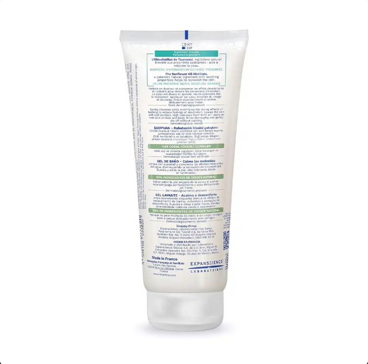 ژل شستشوی سر و بدن استلاتوپیا موستلا 200 میل mustela