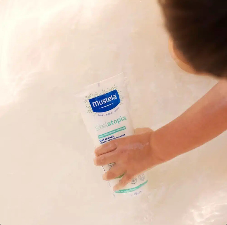 ژل شستشوی سر و بدن استلاتوپیا موستلا 200 میل mustela