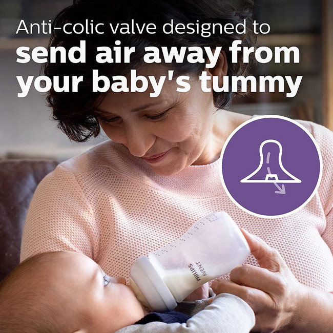 سرشیشه نچرال جریان 5 فیلیپس اونت PHILIPS AVENT سری Response – بسته ۲ عددی