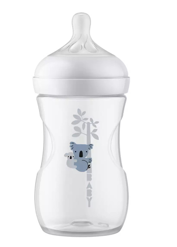 شیشه شیر نچرال ۲۶۰ میلی لیتر فیلیپس اونت PHILIPS AVENT سری Response – طرح کوالا