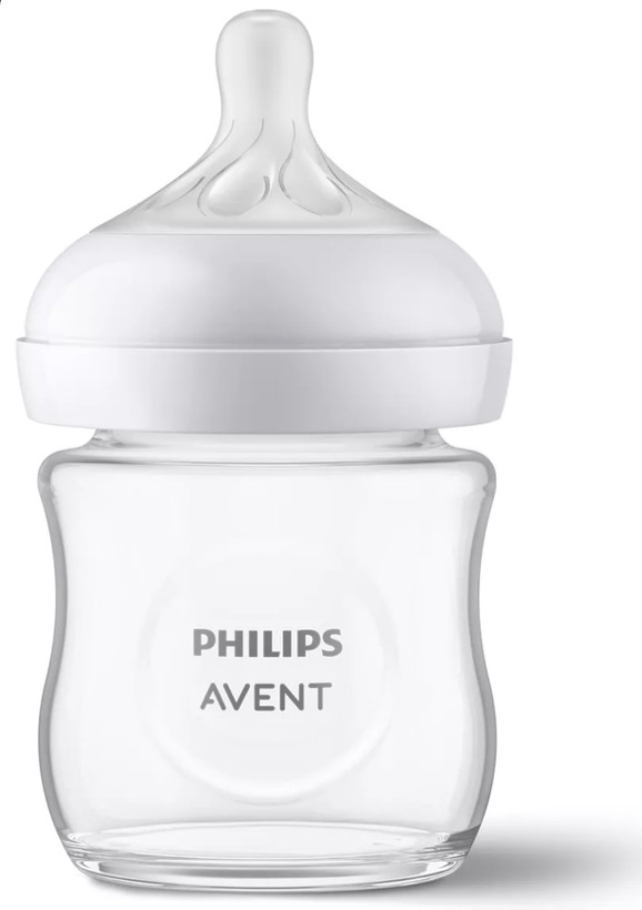 شیشه شیر پیرکس نچرال شیشه ای 120ml philips avent