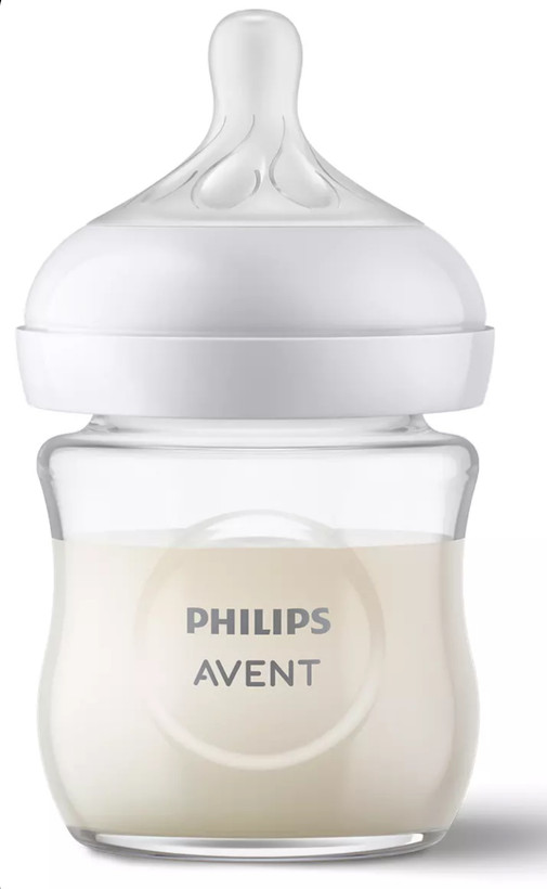 شیشه شیر پیرکس نچرال شیشه ای 120ml philips avent