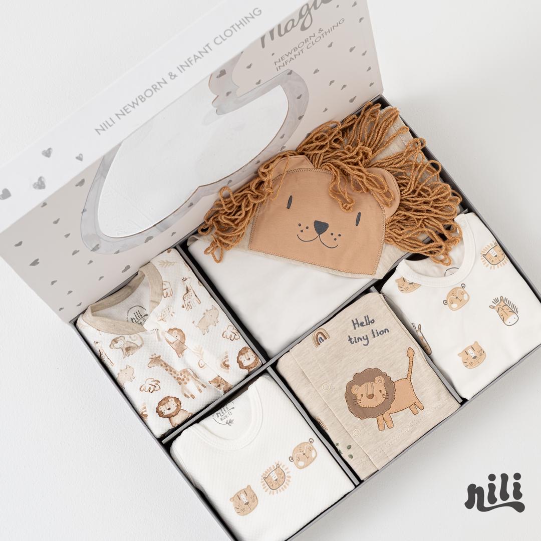 ست بیمارستانی 13 تیکه نیلی Nili طرح آمازون