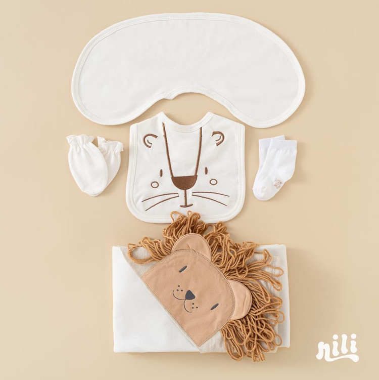ست بیمارستانی 13 تیکه نیلی Nili طرح آمازون