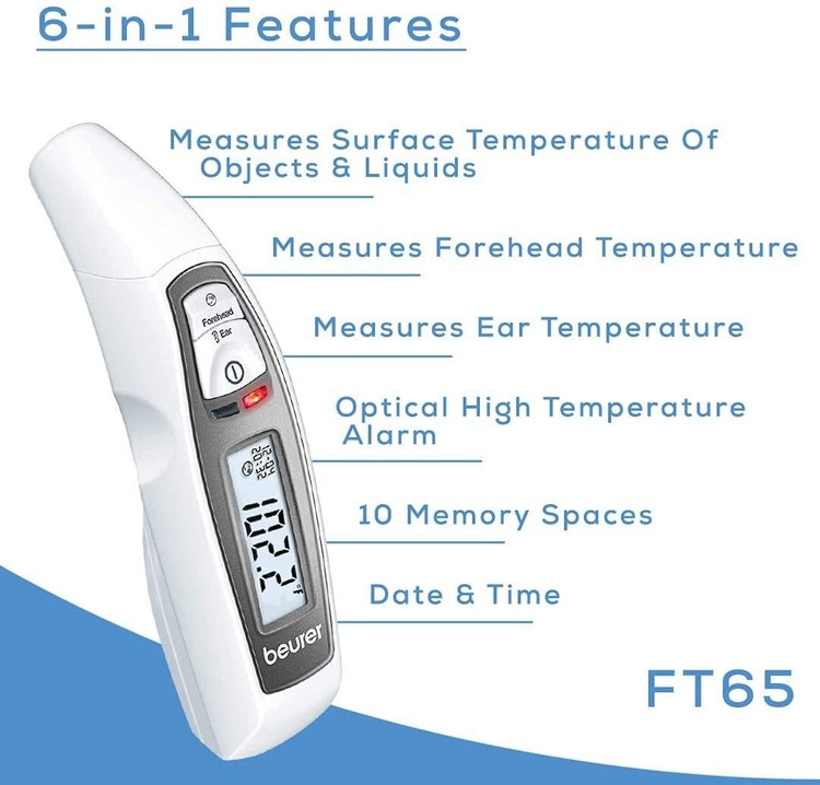تب سنج دیجیتال بیورر مدل FT65